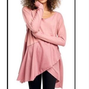Free People Coming In Hot Tunic pink size XS we the free